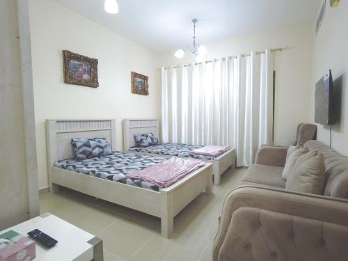 Al Qasimia Casa | One Bedroom Twin Bed Fully Furnished