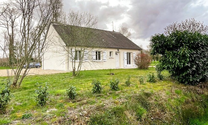 Courcelles-de-Touraine Cabaña | Casa en Torena con gran jardín y aparcamiento