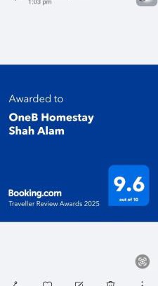 Shah Alam Casa | OneB Homestay Shah Alam, 9 pax, I-city near, Wifi