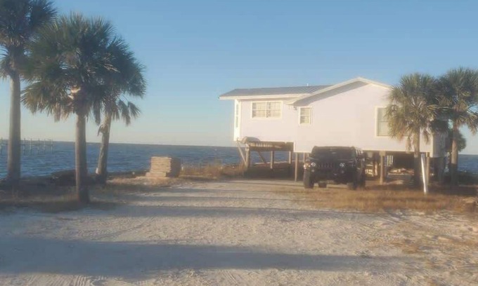 Fort Morgan Cabaña | ONLY 20 feet from the Bay/See Dolphins, kayaks,etc