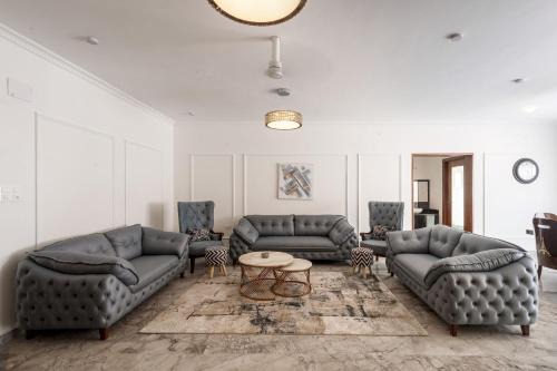 D Costa Layout Apartamento | Onyx Apartment 303 by StayJade 3BHK AC Nr MG Road