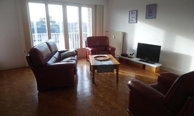 Malo-les-Bains Apartamento | OPALINE T3 lumineux avec patio et parking privé