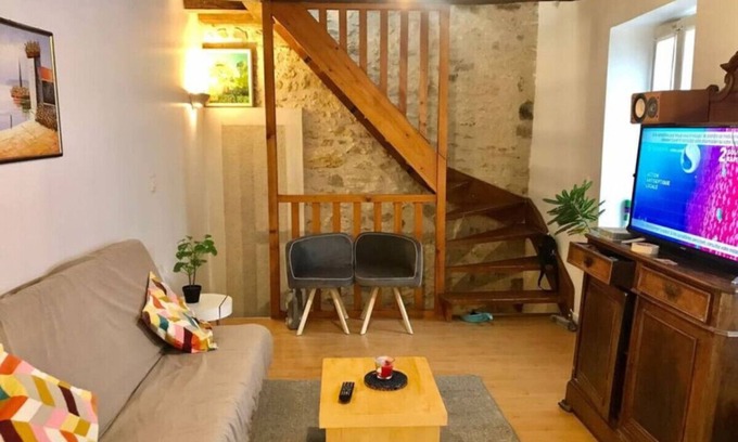 Fontainebleau Apartamento | Orange - HISTORIC DUPLEX near the castle of FONTAINEBLEAU