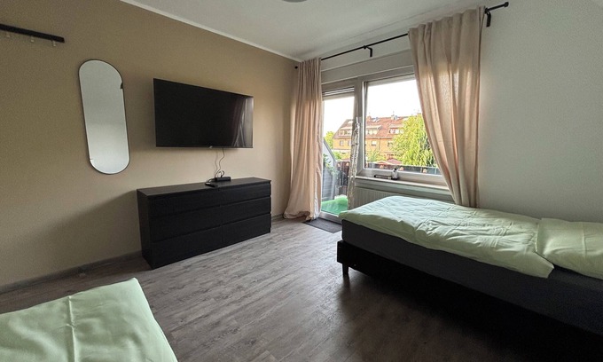 Bergheim Apartamento | Orangerie Lemon Loft - Quiet time-out with balcony & country view