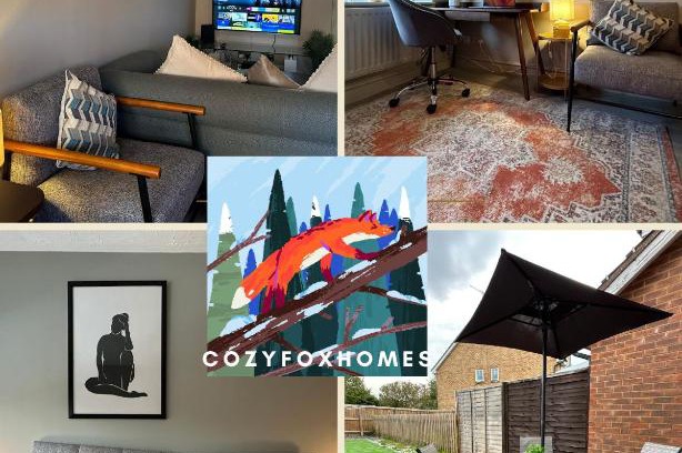 Swindon Casa | Orchard House - Suitable for both Family and Business Travellers, Walk in distance to pubs, restaurants, Supermarket, Free Wifi & Free Parking, Outdoor Garden