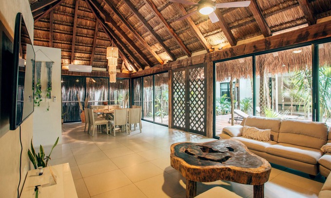 Barrio Zama Hotel | Orchid House Tulum Jungle