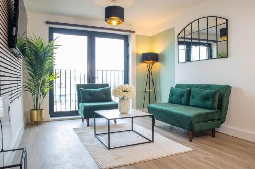 Vauxhall Apartamento | Oriel Suite - Central - Contractors - 6 Beds