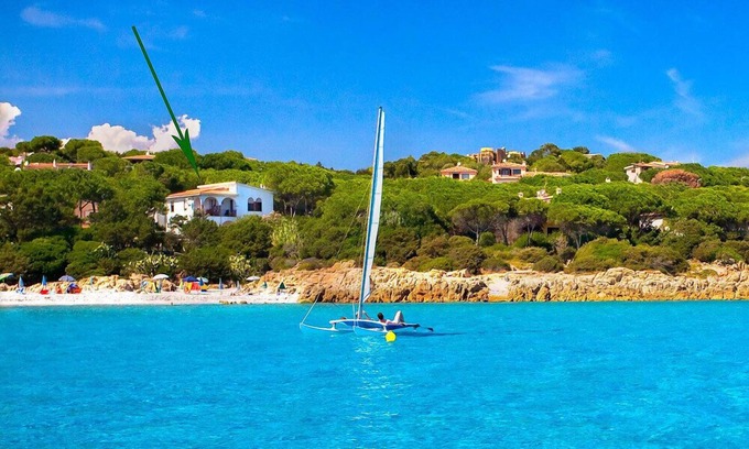 Sas Linnas Siccas Apartamento | Cerdeña, Orosei, Cala Liberotto: apartamento a 20 metros de la playa, jardín