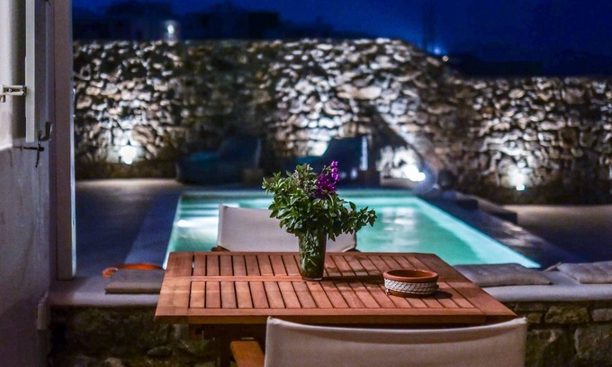 Kalafatis Villa | Ortus Light Blue Mykonian Luxury Villa