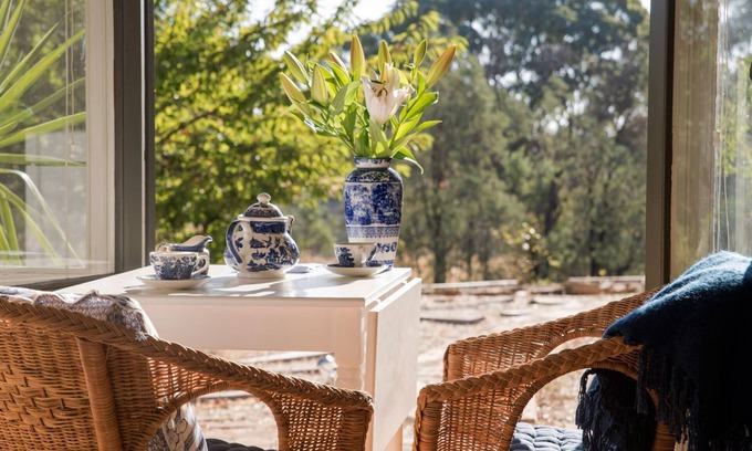 Elevated Plains Cabaña | Oscars private spa villa - idílica escapada para parejas