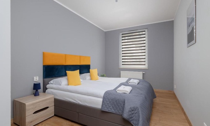 Czyzyny Apartamento | Osiedle Avia Family Apartment in Kraków with Balcony by Noclegi Renters