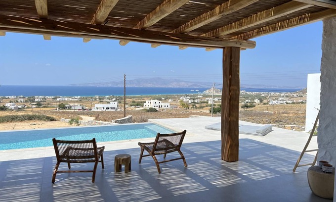 Naxos Villa | Oskelos - Sea View Villa With Private Pool