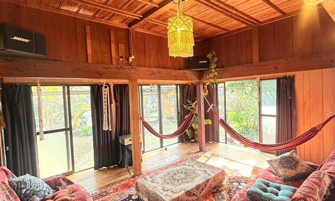 Kikai Island Casa | Otherworldly Retreat on Kikai Island A fantastic private lodge that changes its expression from day to night.