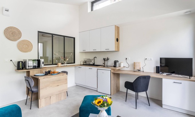Saint-Helier Apartamento | Ouessant - Appartement lumineux pour 2 à Rennes