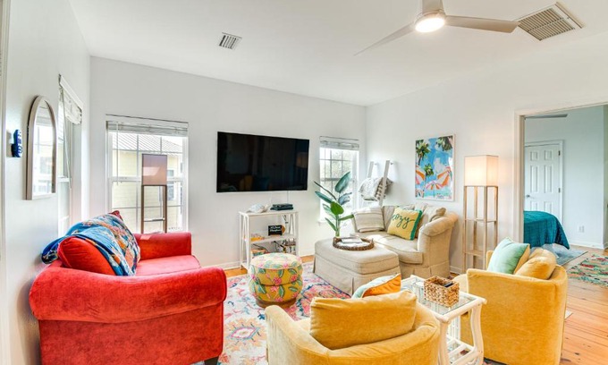 Fort Morgan Casa | Our Happy Place Zero-Entry Pool and Tennis Access