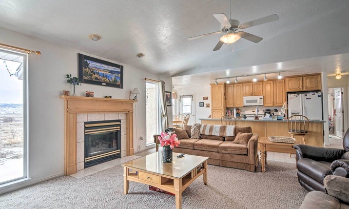 Sevier County Casa | Outdoorsy Utah Paradise w/ Mountain Views!