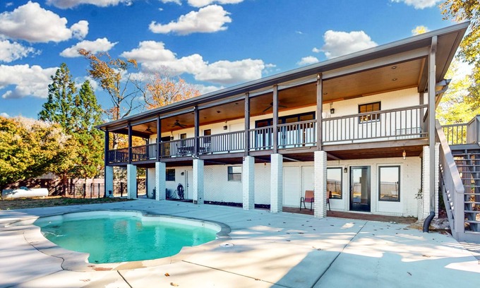 Lookout Mountain Casa | Overlook four states in this exquisite dog friendly home with pool