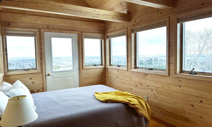 Northport Casa | Off grid, overlooking Penobscot Bay with a view for as far as you can see
