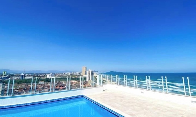 Maracana Apartamento | Pé na areia apto c vista mar e piscina