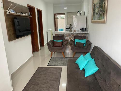 Jardim Carolina Apartamento | Pé na areia - Requinte do Sapé