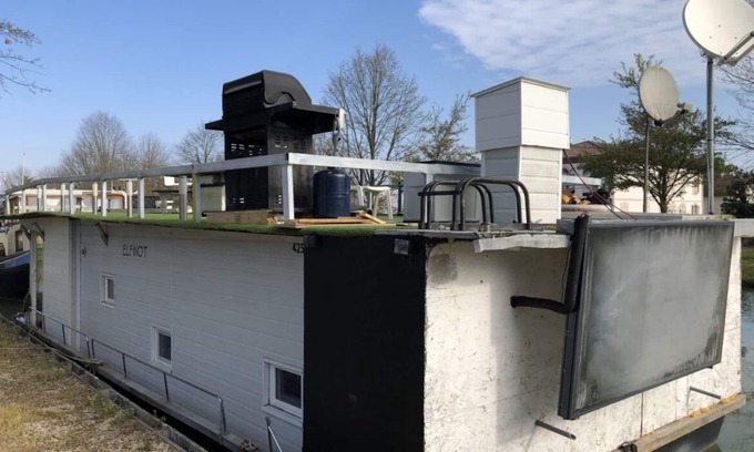 Castelsarrasin Alquiler De Eote | Péniche à quai avec terrasse Proche du cloitre de MOISSAC