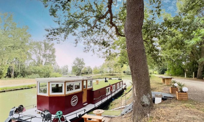 Avignonet-Lauragais Alquiler De Eote | Péniche Dondon - Gîte cocooning sur Canal du midi