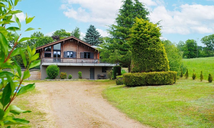 Gerbepal Chalet De Esquí | Pétillant Chalet aux 3 Étangs Avec Spa, Sauna et Véranda