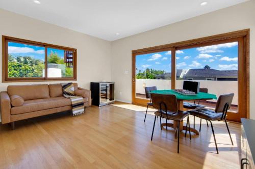 North Pacific Beach Casa | Pacific Views Retreat - Rooftop Deck, Game Room, Fire Pit & Cozy Backyard!