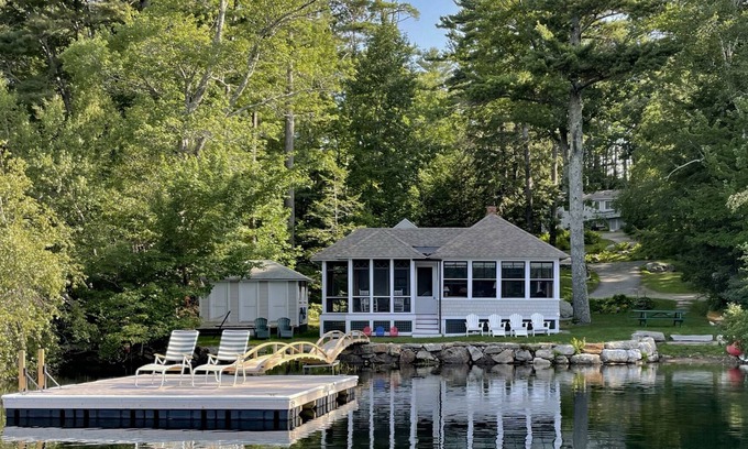 Camden Cabaña | Par de cabañas en el lago Megunticook - 2 Km de Camden Harbor