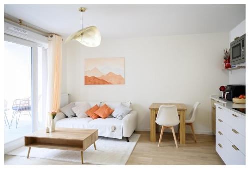 Romainville Apartamento | Paisible 3 pièces, proche de Paris avec parking