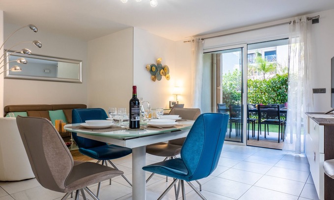Pointe Croisette Apartamento | Palm Beach - swimming pool - beach at few steps
