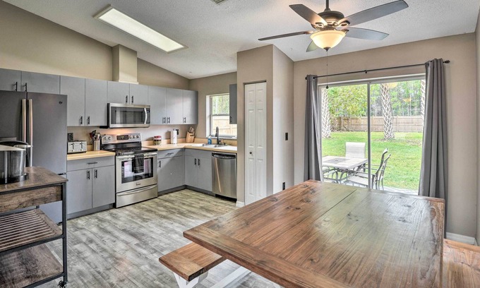 Indian Trails Casa | Palm Coast Getaway w/ Private Yard & Grill!