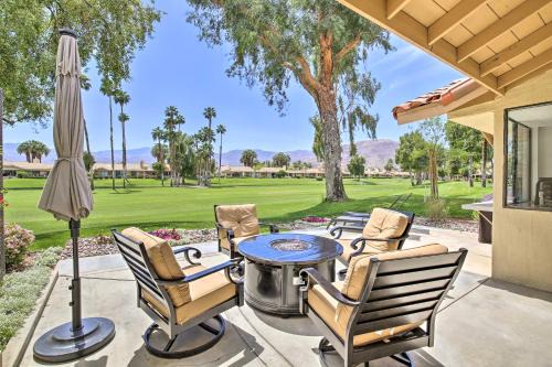 Palm Desert Apartamento | Palm Desert Escape with Patio, Grill and Fire Pit