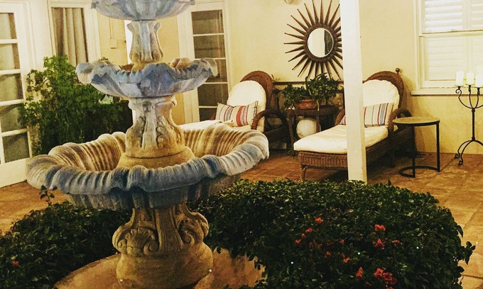 Palm Desert Casa | Palm Desert: Pool, BBQ, Garden, Firepit-Tranquil Old Hollywood Charm
