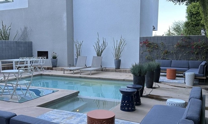 Baristo Condominio | Palm Springs Desert Oasis With Private Pool/Spa