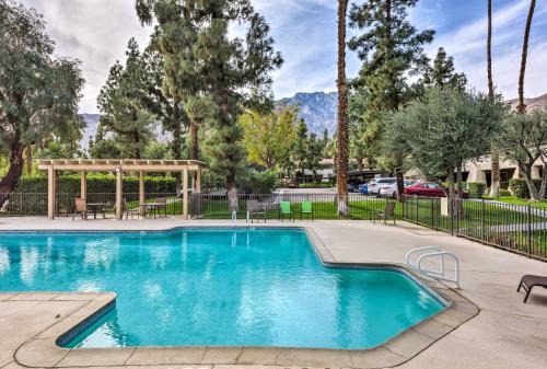 Racquet Club West Apartamento | Palm Springs Retreat with Pool Access and Valley Views