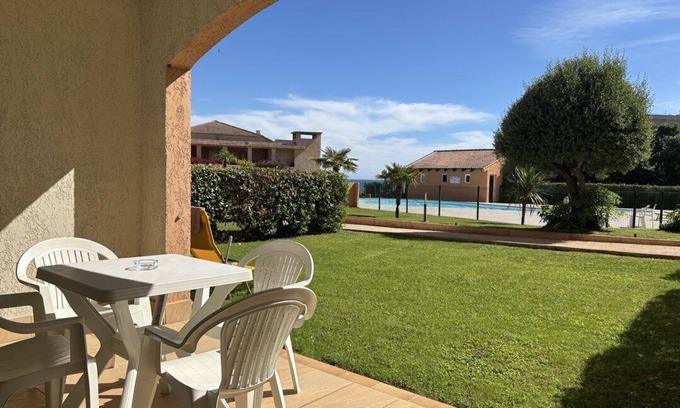 Solenzara Apartamento | PALMERAIE 218- PISCINA EN RESIDENCIA - SOLENZARA