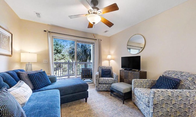 Folly Beach Apartamento | Palmettos at Folly 1L