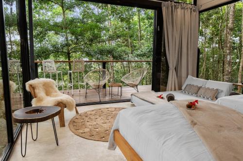 Penjamo Apartamento | Pandanus Lodge & Retreats Bungalow Orchidee