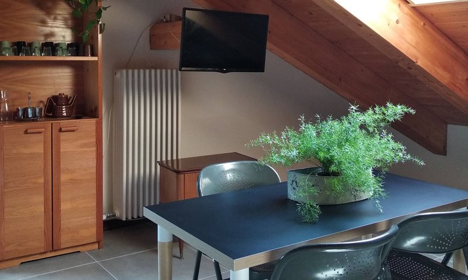 Saint-Vincent Apartamento | Attic Panorama to visit the Aosta Valley