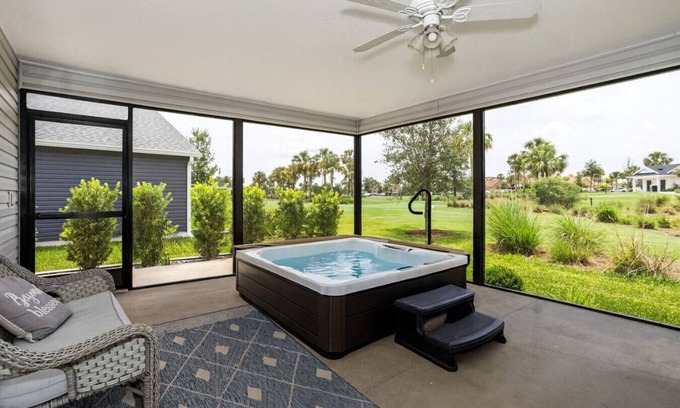 Leesburg Casa | Panorama Haven – Golf, Hot Tub & Pure Relaxation!