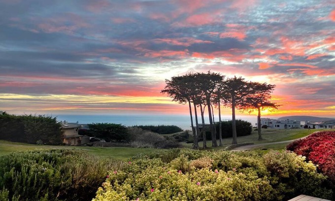 Bodega Bay Casa | Panorama Ocean & Golf Fairway view