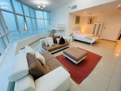 Ajman Apartamento | panorama sea view luxury apartment 3 bedroom VIP