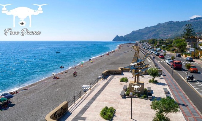Santa Teresa di Riva Apartamento | PANORAMIC HOUSE -Santa Teresa di Riva- BANDIERA BLU