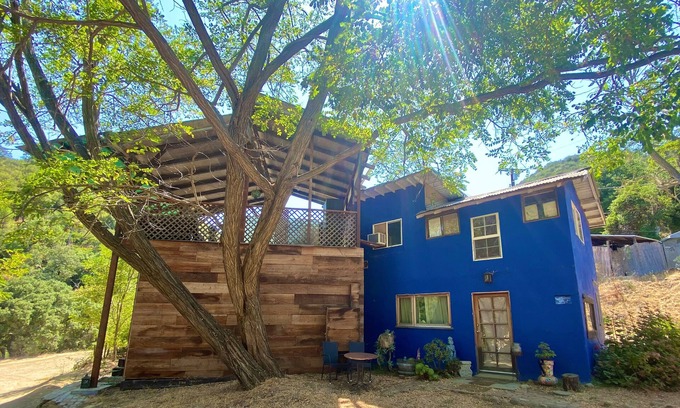 Topanga Casa | Panoramic Loft with Deck, Private Trails and Creek