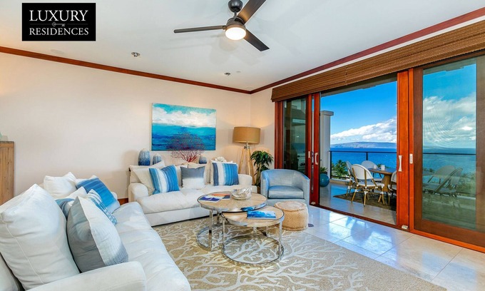 Wailea Villa | NUEVOS ESPECIALES DE PROPIETARIO !! ¡VISTAS AL MAR PANORÁMICAS PREMIER! WBV I503