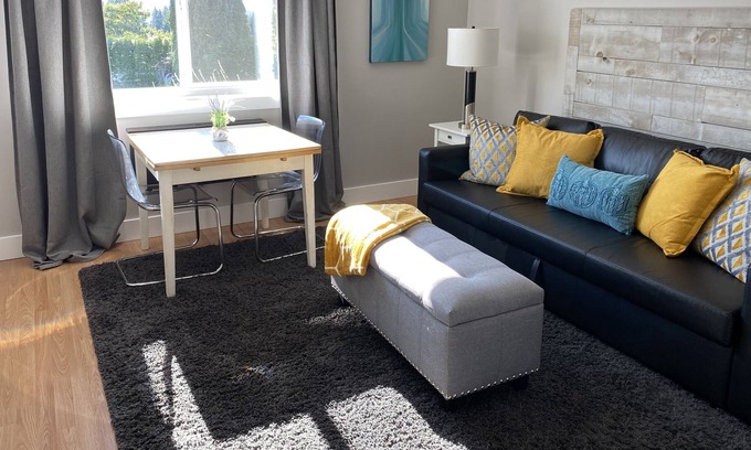 Courtenay Apartamento | Vista panorámica, suite de 2 dormitorios, su isla lejos de casa.