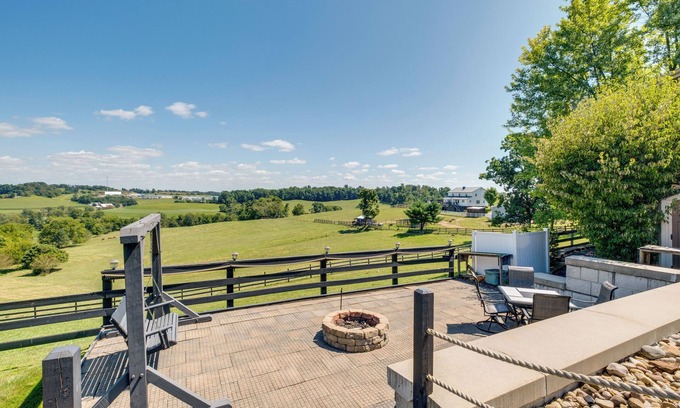 Millersburg Apartamento | Panoramic Views: Hillside Millersburg Studio