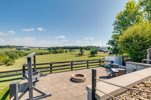 Millersburg Apartamento | Panoramic Views Hillside Millersburg Studio