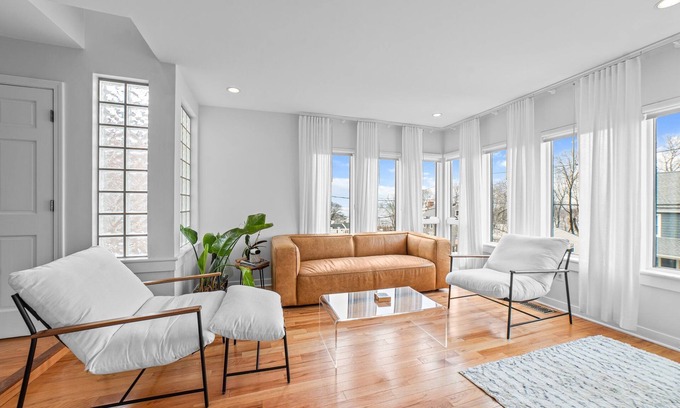 Waveland Casa | Panoramic views, steps to the water, 7 minute walk to private beach.